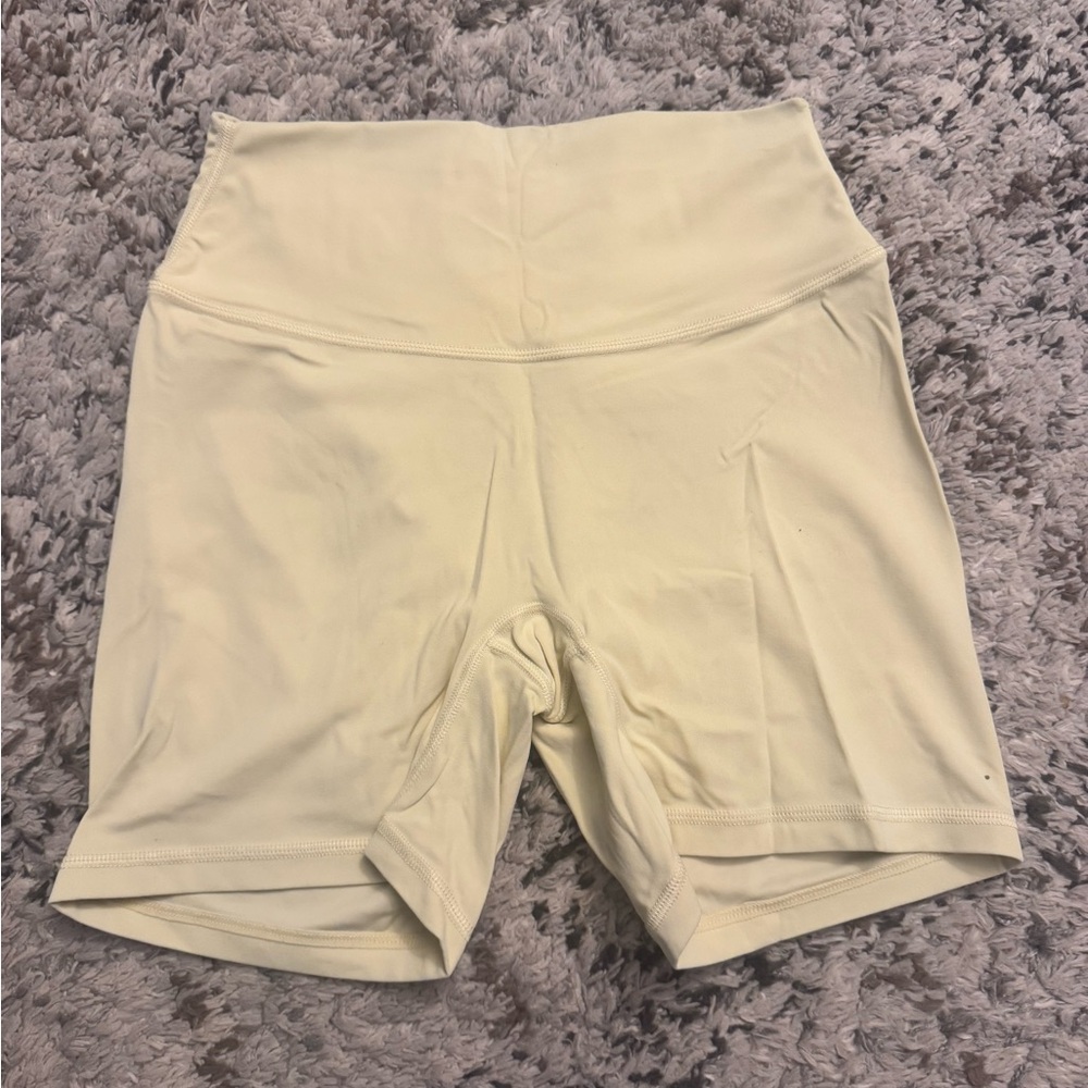 Paragon Fitwear Yellow Athletic Shorts with Textured Fabric and Wide Waistband